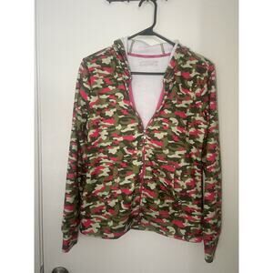 Ariat Women's Ariatek Camo Print Zip Up Jacket Size Xs Western Style Cowgirl